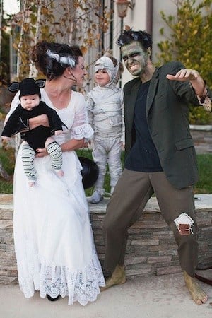 cute Monster Family halloween Costumes