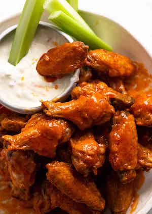 Baked Buffalo Wings