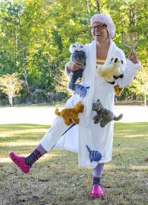 easy Crazy Cat Lady costume