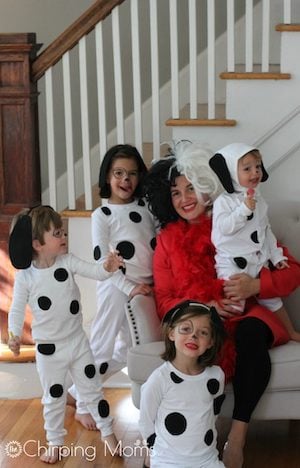 101 Dalmatians family halloween Costumes