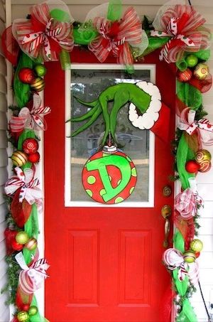 Grinch Front Door