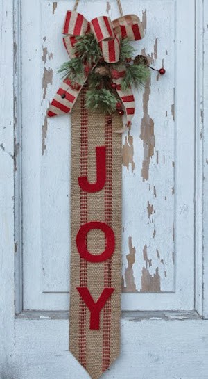 christmas door hanger