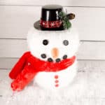 dollar tree snowman