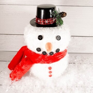 dollar tree snowman