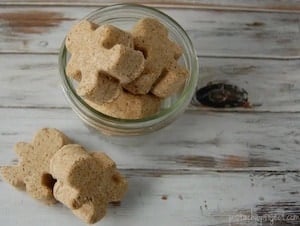 bomba de baño de pan de jengibre