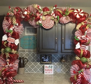 Christmas Door Garland