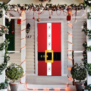 Santa's Belt Door Decor