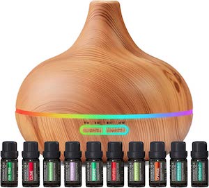 Aromatherapy Diffuser & Essential Oil Set