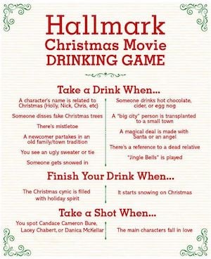 christmas drinking game