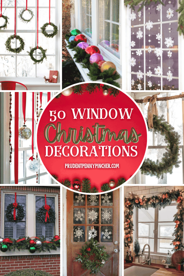 50 Christmas Window Decorations Prudent Penny Pincher
