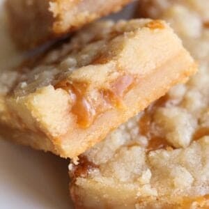 Salted Caramel Butter Bars