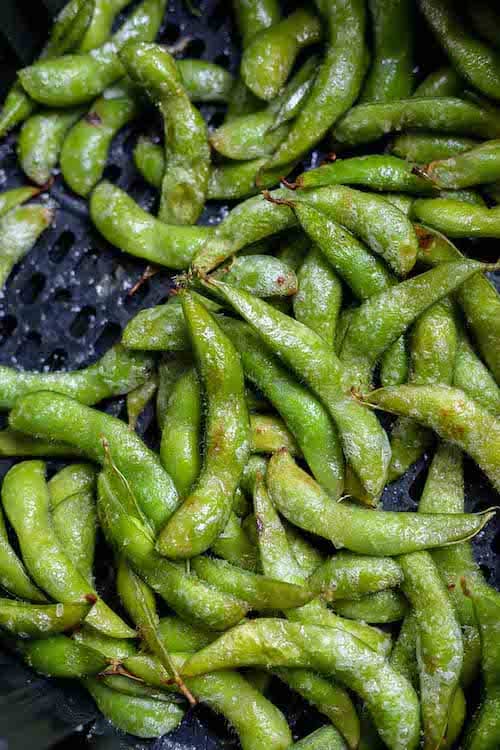 air fryer edamame