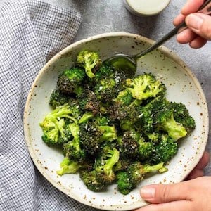 garlic parmesan broccoli 