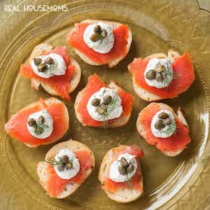 Smoked Salmon Crostini