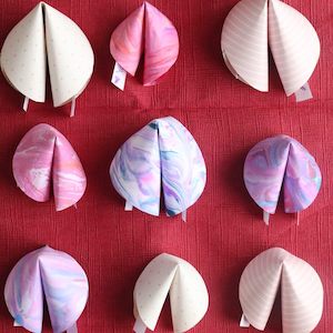 paper fortune cookies