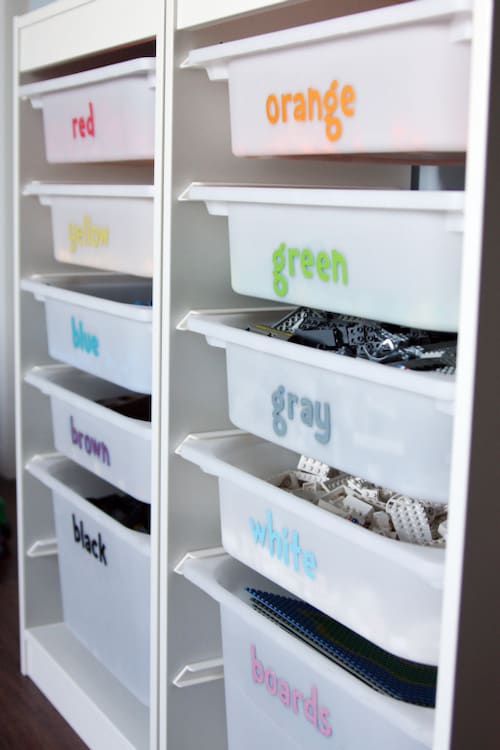 bin Lego organization idea