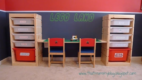 Lego Storage and Play Table