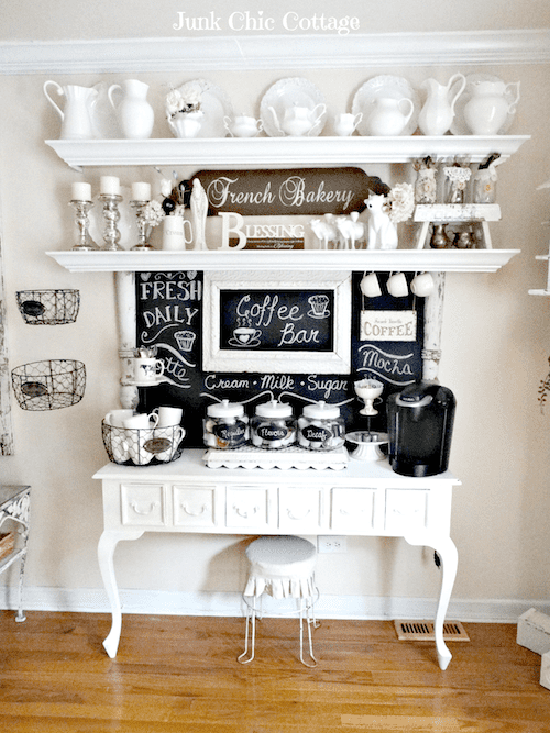 60 Best DIY Home Coffee Bar Ideas - Prudent Penny Pincher