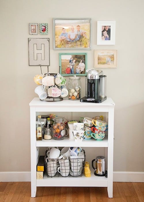 12 DIY Coffee Station Ideas for Your Dorm or Apartment - Raising Teens Today