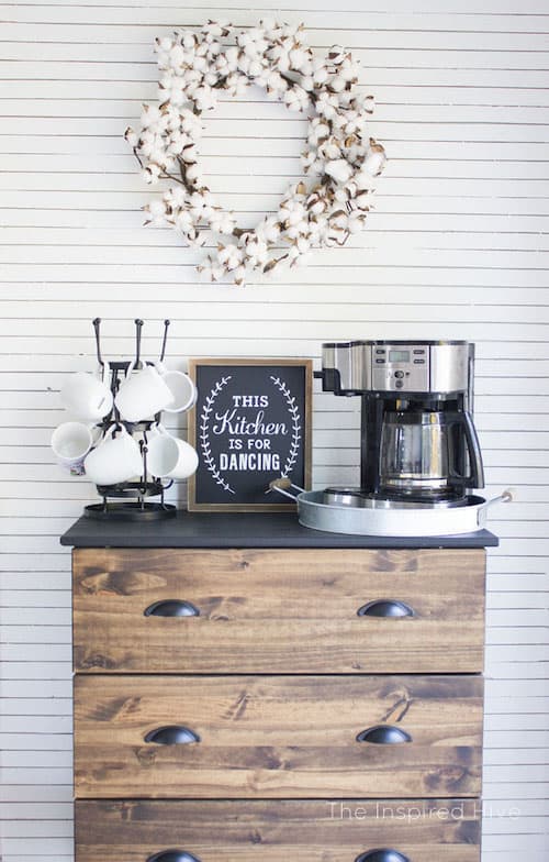 IKEA Tarva dresser Coffee bar