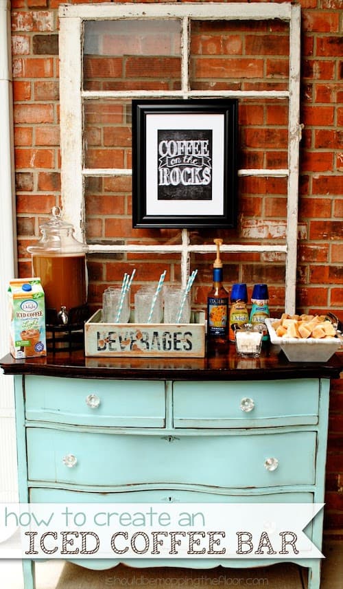 iced coffee bar