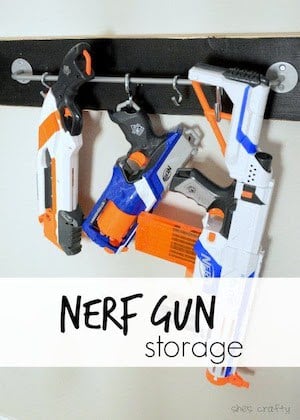 nerf gun toy storage