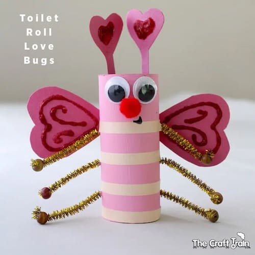 Toilet Paper Roll Love Bug