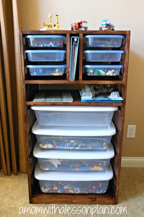  DIY Lego Storage Solution