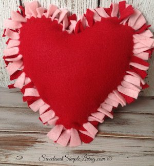 heart pillow