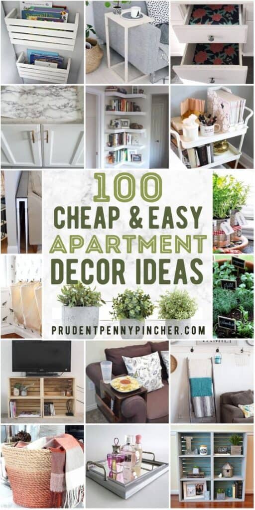 100 DIY Apartment Decorating Ideas on a Budget Prudent Penny Pincher