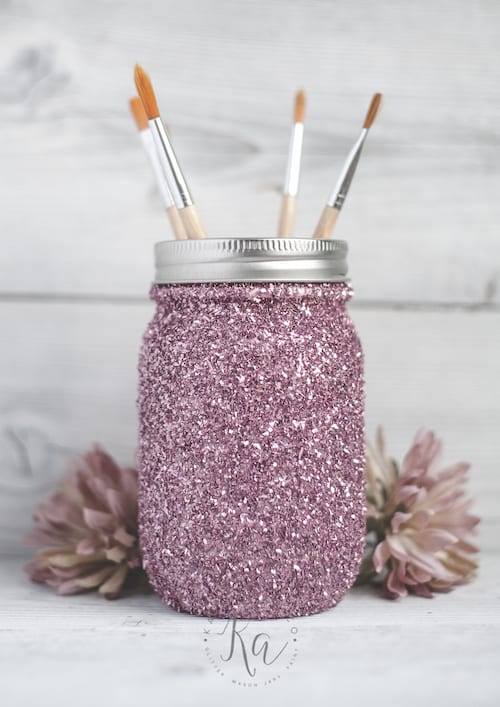 glitter jar