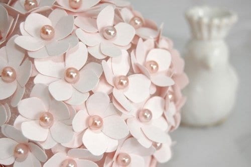 Pomander Flower Ball craft for adults