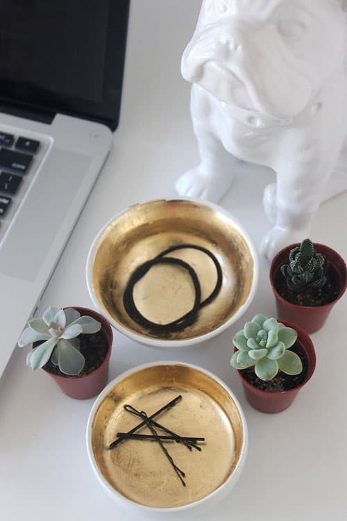 Gold Leaf Bowl