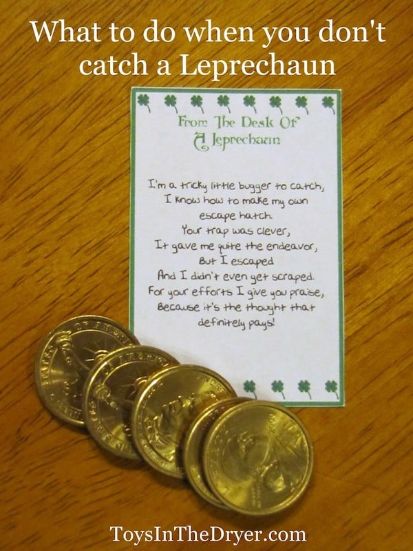 leprechaun letter