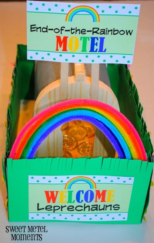 end of the rainbow motel leprechaun trap idea