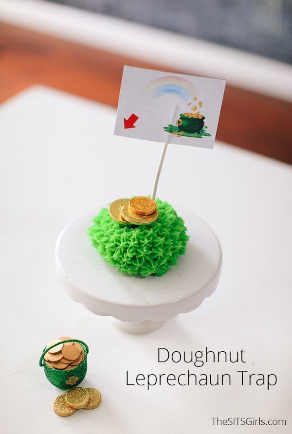 donut leprechaun trap idea