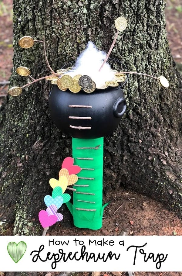 outdoor leprechaun trap idea