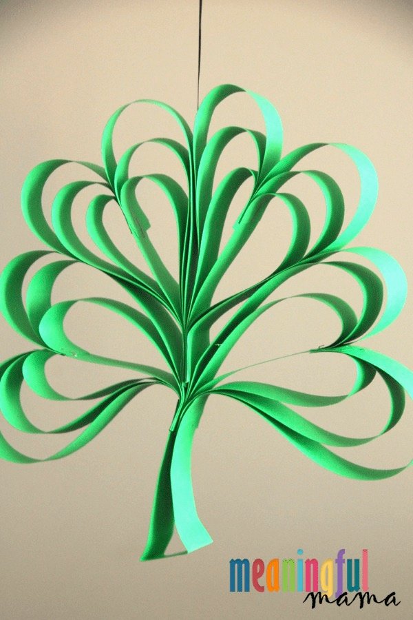 Four Leaf Clover Paper Craft