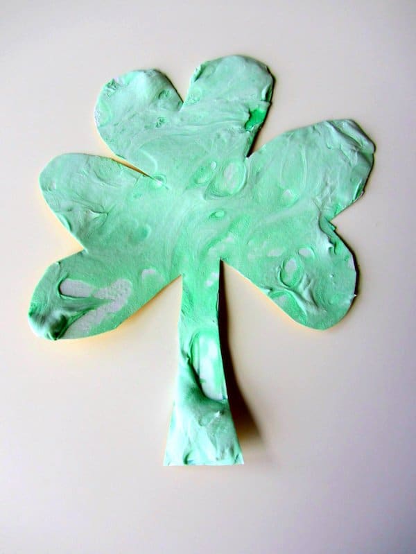 Puffy Paint Shamrock