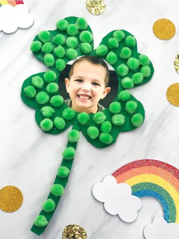 Shamrock Pom Pom Photo