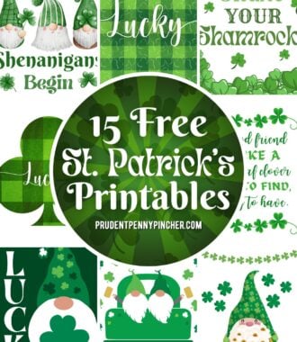 15 free st patrick's day printables