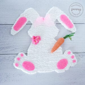 bunny easter wall decor