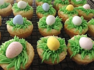 Easter Sugar Cookie Cups