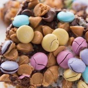 M&M Easter Cookie Bars