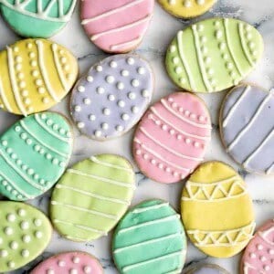 Easter Egg Sugar Cookies