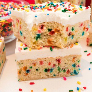 Confetti Sprinkles Sugar Cookie Bars