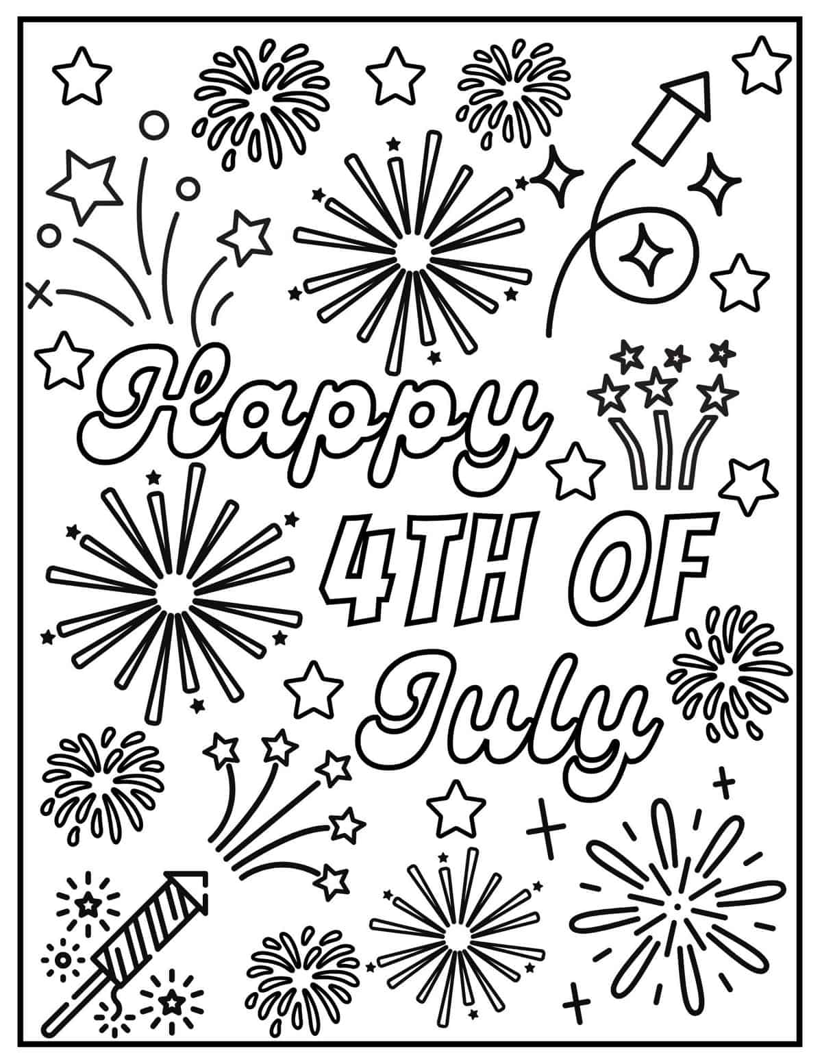 Fourth Of July Coloring Pages Fireworks Shows fourth-of-july-coloring-pages-fireworks-shows