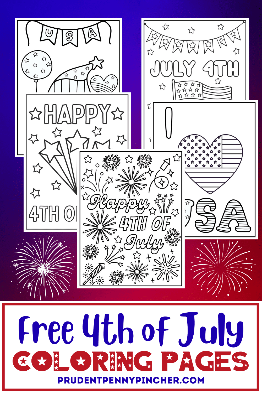 free 4th of July coloring pages for kids