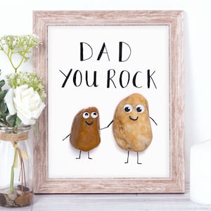 Dad You Rock! DIY Father's Day Gift