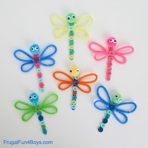 Dragonfly pipe cleaner Craft